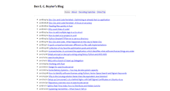 Desktop Screenshot of boyter.org